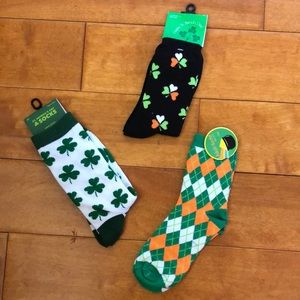 NWT 3 pr. St. Patrick’s Day Socks